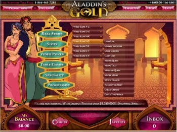 Aladdin's Gold Casino